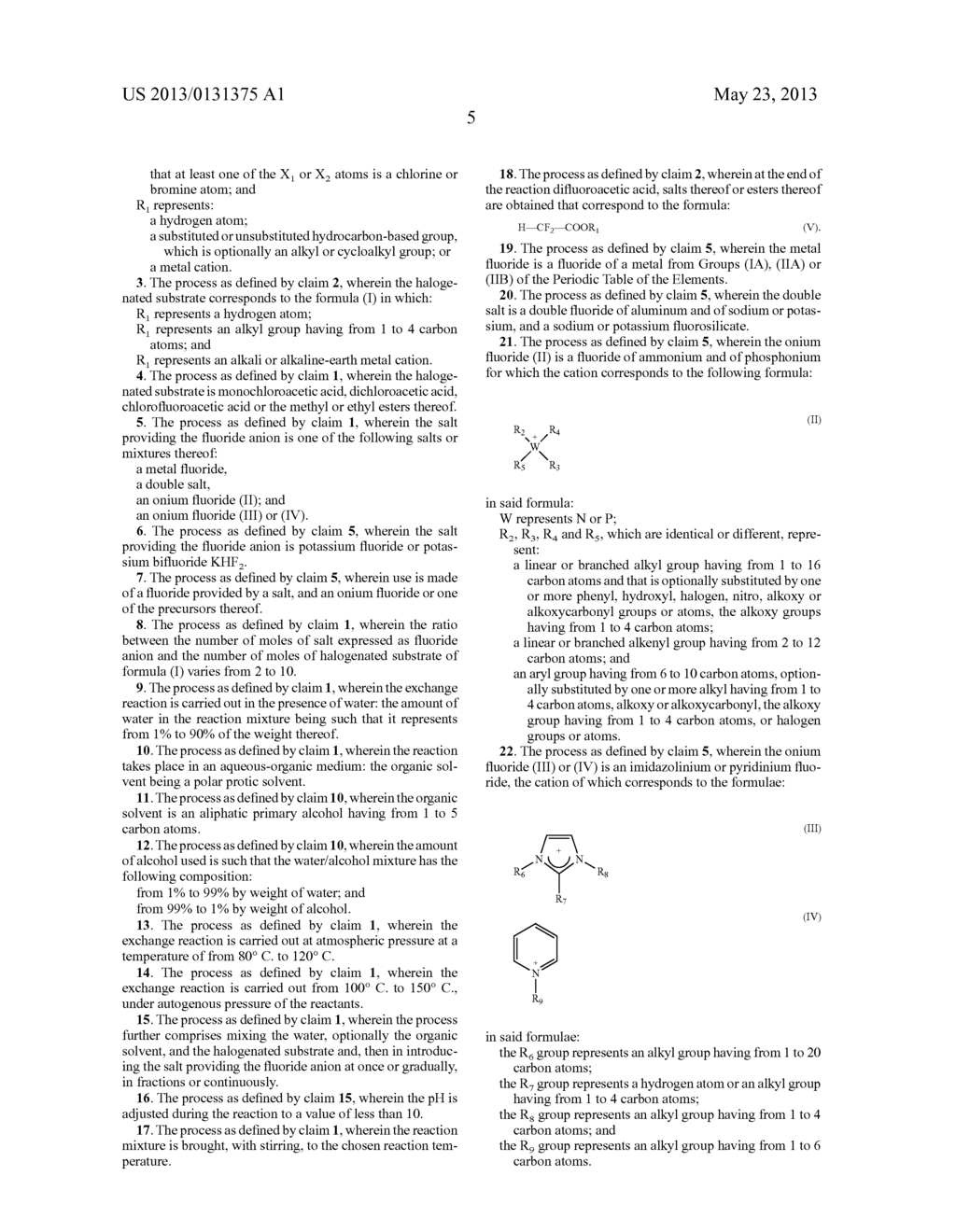 PROCESS FOR PREPARING DIFLUOROACETIC ACID, SALTS THEREOF OR ESTERS THEREOF - diagram, schematic, and image 06