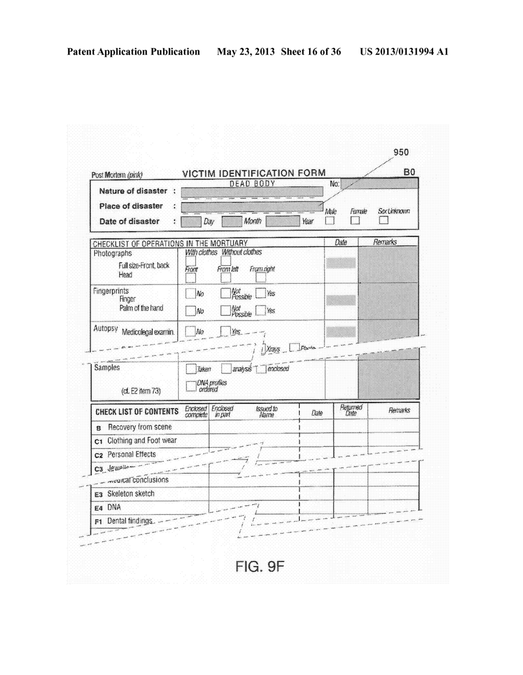 METHOD AND APPARATUS FOR MOBILE DISASTER VICTIM IDENTIFICATION - diagram, schematic, and image 17