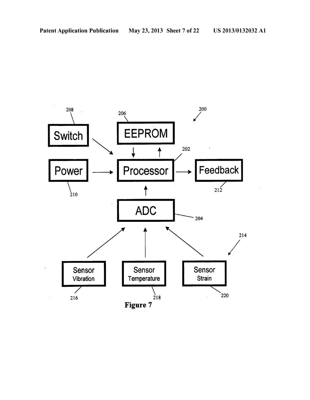 SYSTEM, DEVICE AND ASSOCIATED METHODS FOR MONITORING A PHYSICAL CONDITION     OR OPERATING PERFORMANCE OF A STRUCTURE - diagram, schematic, and image 08