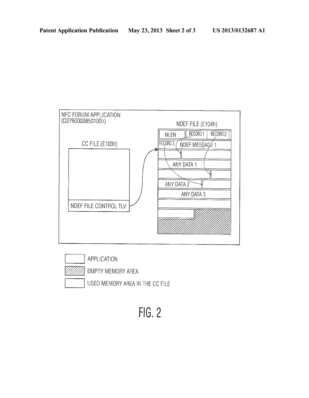 METHOD FOR STORING DATA AS WELL AS A TRANSPONDER, A READ/WRITE-DEVICE, A     COMPUTER READABLE MEDIUM INCLUDING A PROGRAM ELEMENT AND SUCH A PROGRAM     ELEMENT ADAPTED TO PERFORM THIS METHOD - diagram, schematic, and image 03