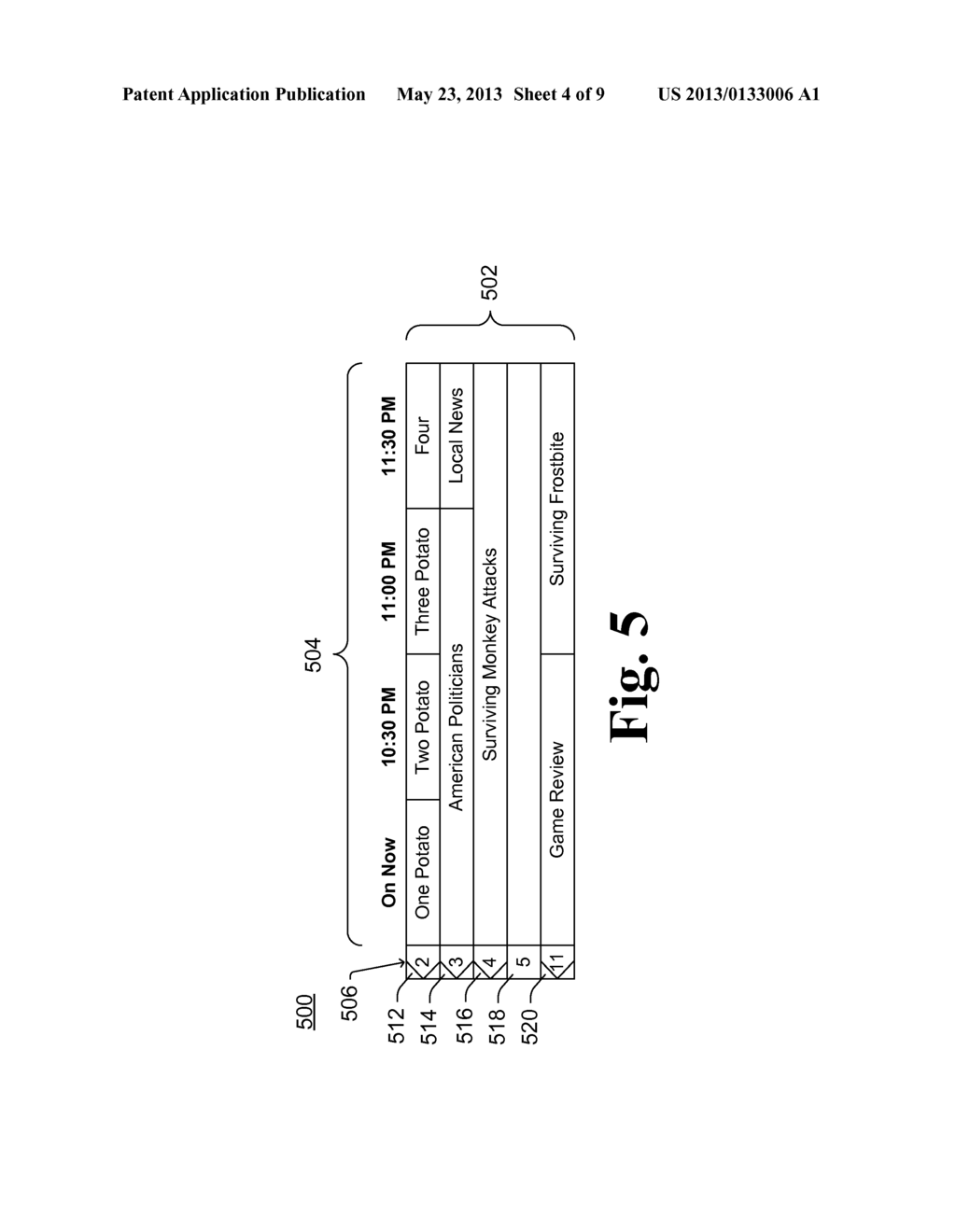 ANIMATED STATION IDENTIFIER IN PROGRAM GUIDES - diagram, schematic, and image 05