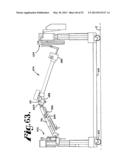 Patient positioning support structure with coordinated continuous     nonsegmented articulation, rotation and lift, and locking fail-safe     device diagram and image