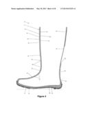POLYURETHANE INJECTED BOOT ASSEMBLY AND ASSOCIATED MANUFACTURING METHOD diagram and image