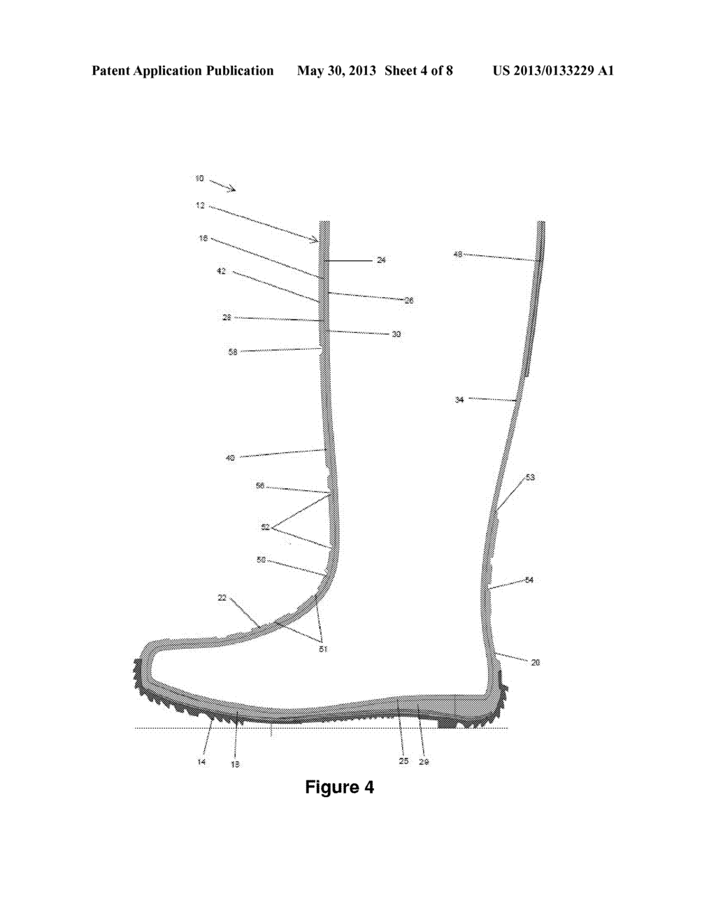 POLYURETHANE INJECTED BOOT ASSEMBLY AND ASSOCIATED MANUFACTURING METHOD - diagram, schematic, and image 05