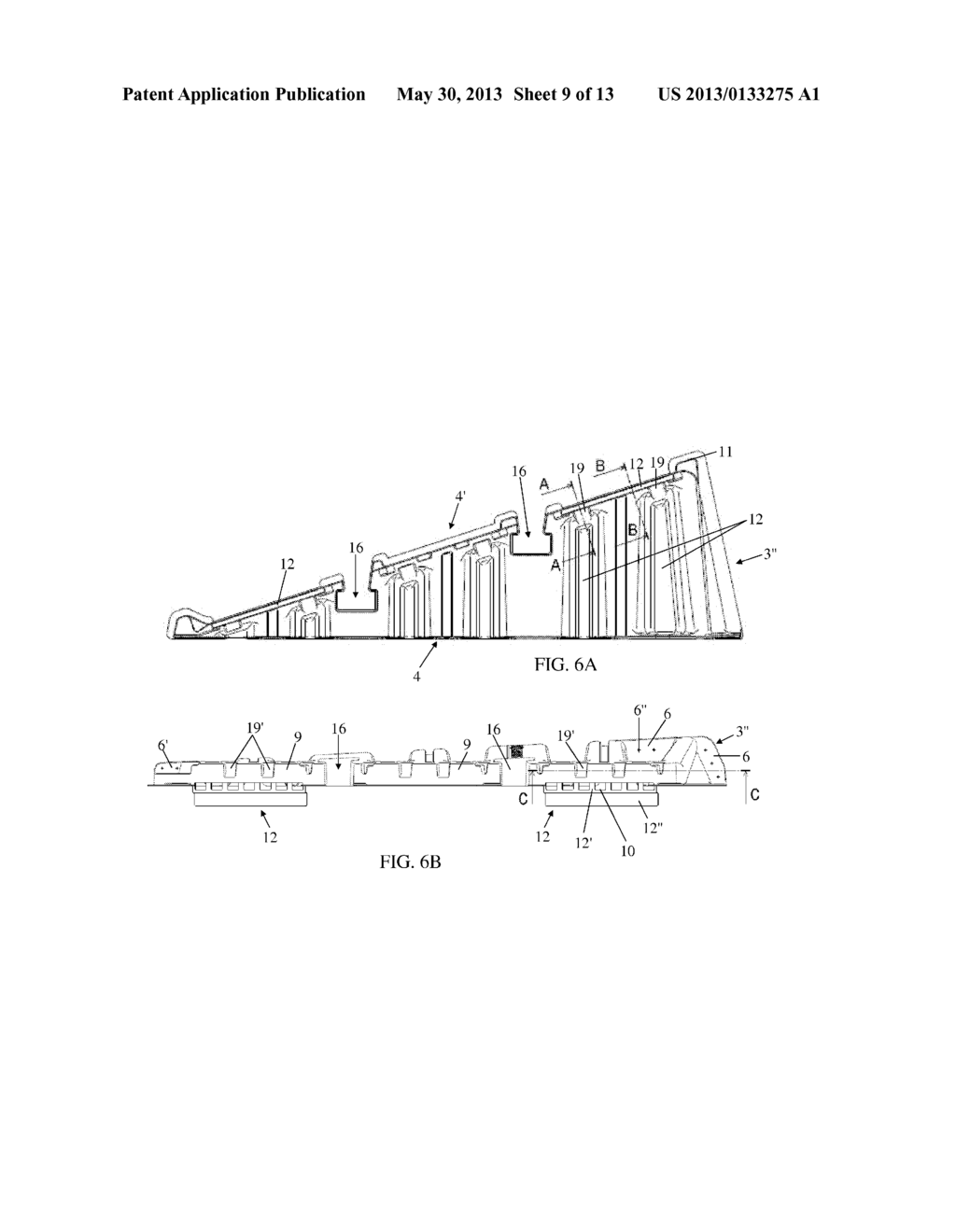 DEVICE FOR SUPPORTING AND ATTACHING PANELS OR THE LIKE, AND ROOF SYSTEM     COMPRISING SUCH A DEVICE - diagram, schematic, and image 10