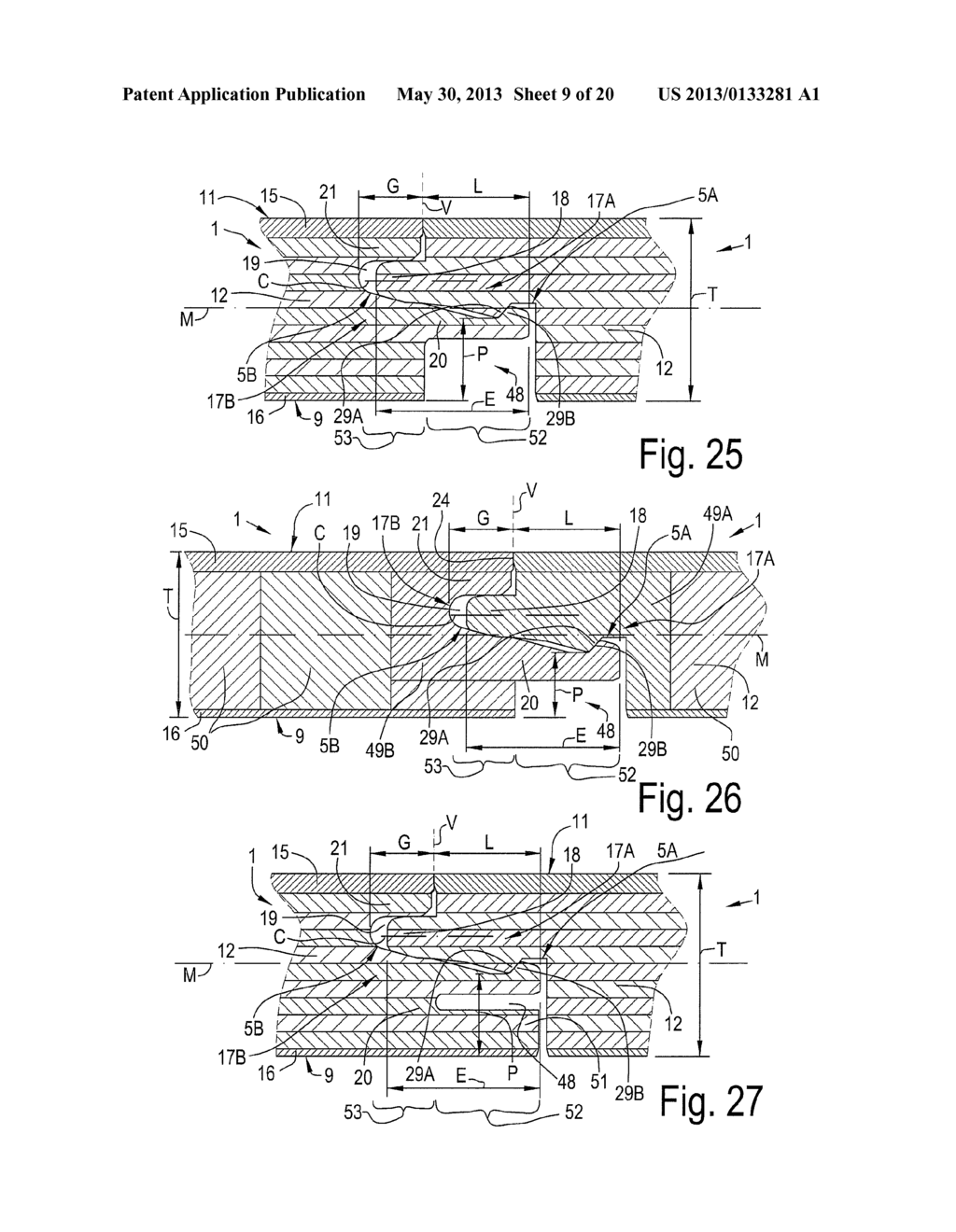 METHODS FOR MANUFACTURING AND PACKAGING FLOOR PANELS, DEVICES USED     THEREBY, AS WELL AS FLOOR PANEL AND PACKED SET OF FLOOR PANELS - diagram, schematic, and image 10