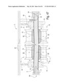 METHODS FOR MANUFACTURING AND PACKAGING FLOOR PANELS, DEVICES USED     THEREBY, AS WELL AS FLOOR PANEL AND PACKED SET OF FLOOR PANELS diagram and image