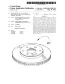 BRAKE ROTORS HAVING A CUSTOM DESIGNER FEATURE AND METHODS FOR FORMING THE     SAME diagram and image