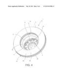 Brake discs with bell diagram and image