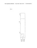 KNOCK-TYPE PROPELLING CONTAINER diagram and image