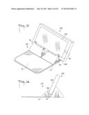 Holder for an electronic device and method of use diagram and image