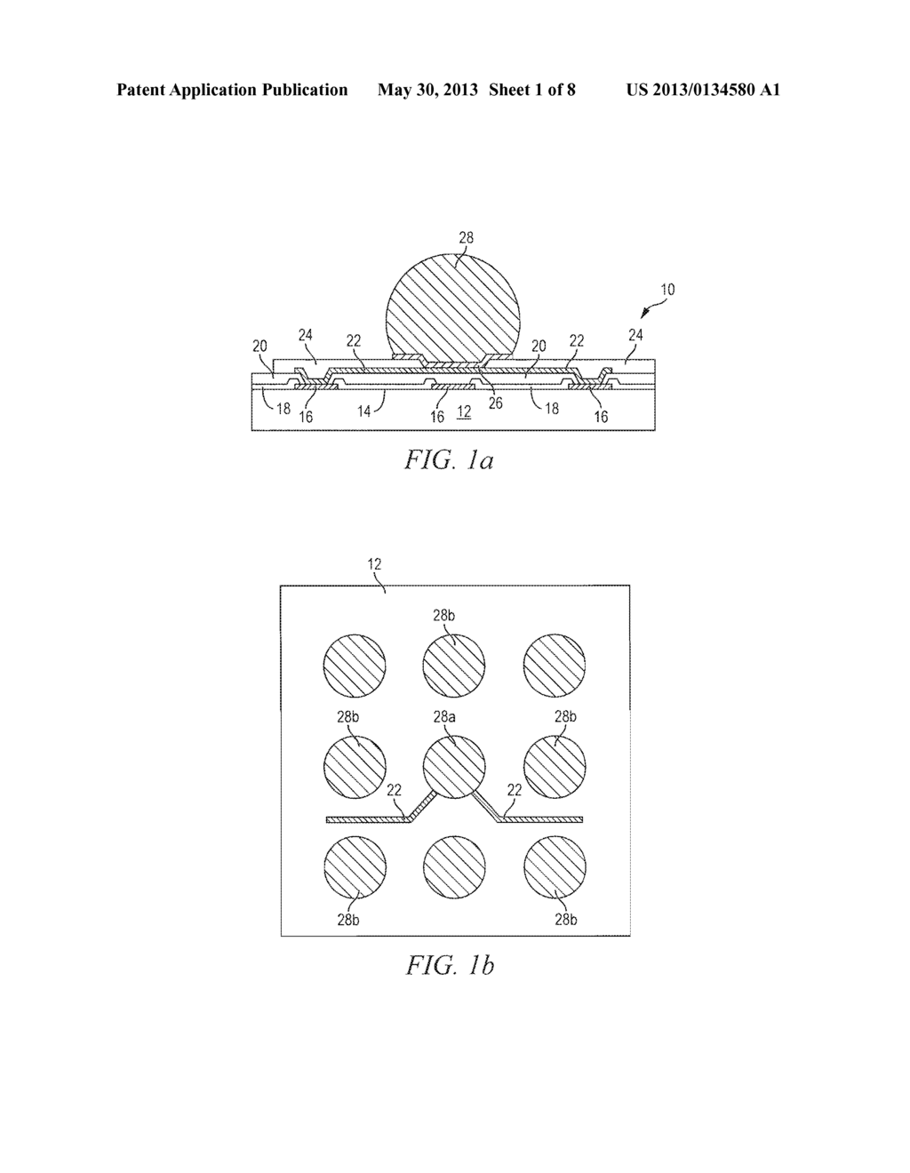 Semiconductor Device and Method of Forming RDL Under Bump for Electrical     Connection to Enclosed Bump - diagram, schematic, and image 02