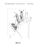 APPARATUS FOR REMOTELY CONTROLLING COMPUTERS AND OTHER ELECTRONIC     APPLIANCES/DEVICES USING A COMBINATION OF VOICE COMMANDS AND FINGER     MOVEMENTS diagram and image