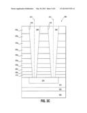 MEMORY ARRAYS WHERE A DISTANCE BETWEEN ADJACENT MEMORY CELLS AT ONE END OF     A SUBSTANTIALLY VERTICAL PORTION IS GREATER THAN A DISTANCE BETWEEN     ADJACENT MEMORY CELLS AT AN OPPOSING END OF THE SUBSTANTIALLY VERTICAL     PORTION AND FORMATION THEREOF diagram and image