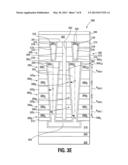 MEMORY ARRAYS WHERE A DISTANCE BETWEEN ADJACENT MEMORY CELLS AT ONE END OF     A SUBSTANTIALLY VERTICAL PORTION IS GREATER THAN A DISTANCE BETWEEN     ADJACENT MEMORY CELLS AT AN OPPOSING END OF THE SUBSTANTIALLY VERTICAL     PORTION AND FORMATION THEREOF diagram and image