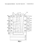 MEMORY ARRAYS WHERE A DISTANCE BETWEEN ADJACENT MEMORY CELLS AT ONE END OF     A SUBSTANTIALLY VERTICAL PORTION IS GREATER THAN A DISTANCE BETWEEN     ADJACENT MEMORY CELLS AT AN OPPOSING END OF THE SUBSTANTIALLY VERTICAL     PORTION AND FORMATION THEREOF diagram and image