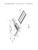 CARD READER AND ELECTRONIC DEVICE HAVING MOVABLE CARD INSERTION MECHANISM diagram and image