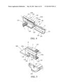 CARD READER AND ELECTRONIC DEVICE HAVING MOVABLE CARD INSERTION MECHANISM diagram and image