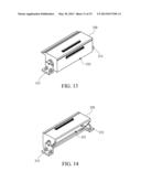 CARD READER AND ELECTRONIC DEVICE HAVING MOVABLE CARD INSERTION MECHANISM diagram and image