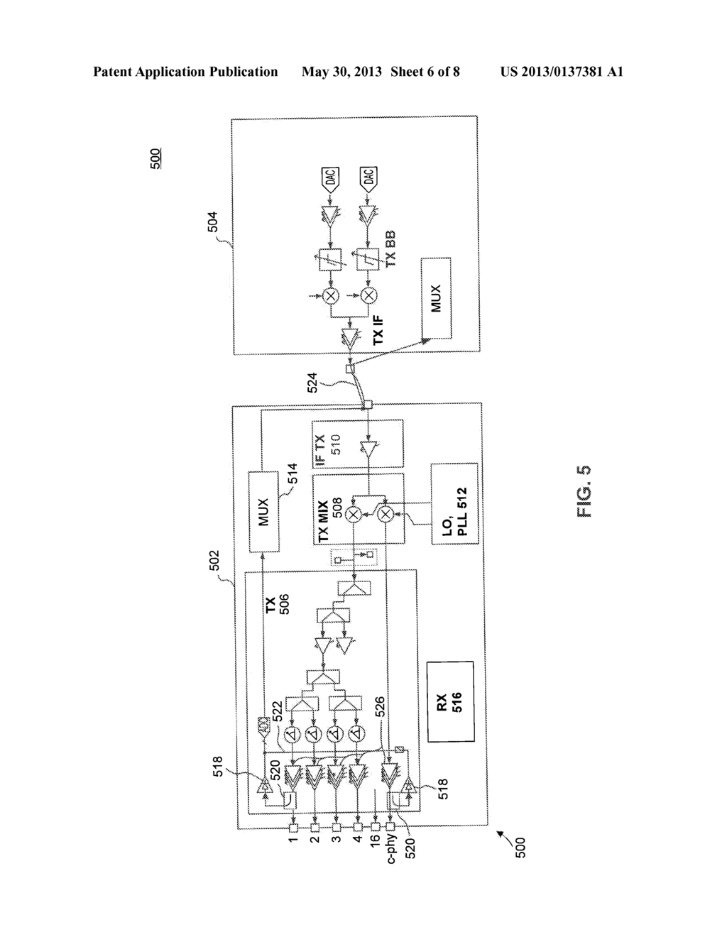 Split Microwave Backhaul Transceiver Architecture with Coaxial     Interconnect - diagram, schematic, and image 07