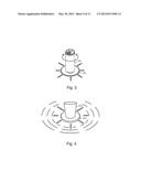 APPARATUS FOR INDICATING THE FILLING LEVEL OF A DRINKING VESSEL diagram and image