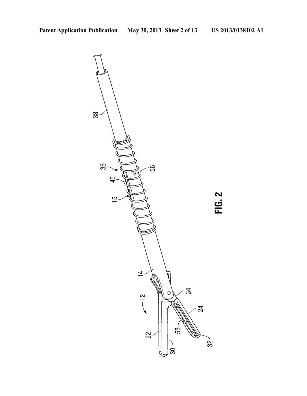 Electrosurgical Instrument with a Knife Blade Lockout Mechanism - diagram, schematic, and image 03
