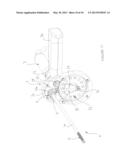 ARTICULATED DRILL AND DEVICE FOR DRIVING IT IN A RECIPROCATING MOVEMENT diagram and image