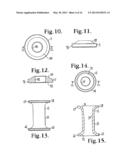 Dynamic stabilization assembly having pre-compressed spacers with     differential displacements diagram and image