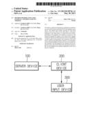 METHOD FOR DISPLAYING USER INTERFACE AND DISPLAY DEVICE THEREOF diagram and image