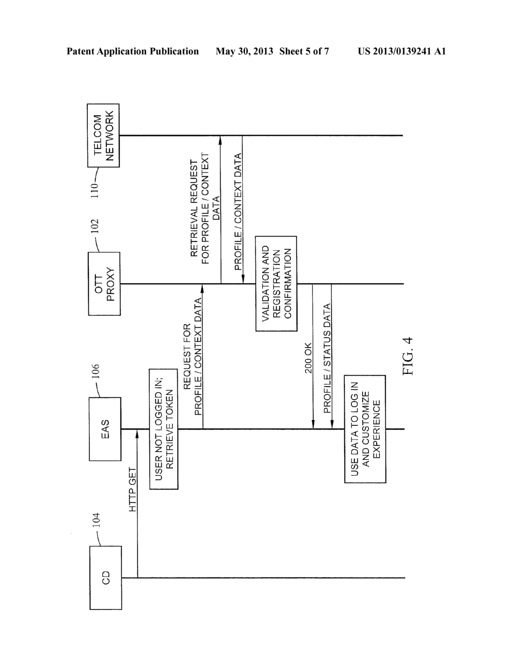 METHODS, SYSTEMS, AND COMPUTER READABLE MEDIA FOR BRIDGING USER     AUTHENTICATION, AUTHORIZATION, AND ACCESS BETWEEN WEB-BASED AND TELECOM     DOMAINS - diagram, schematic, and image 06