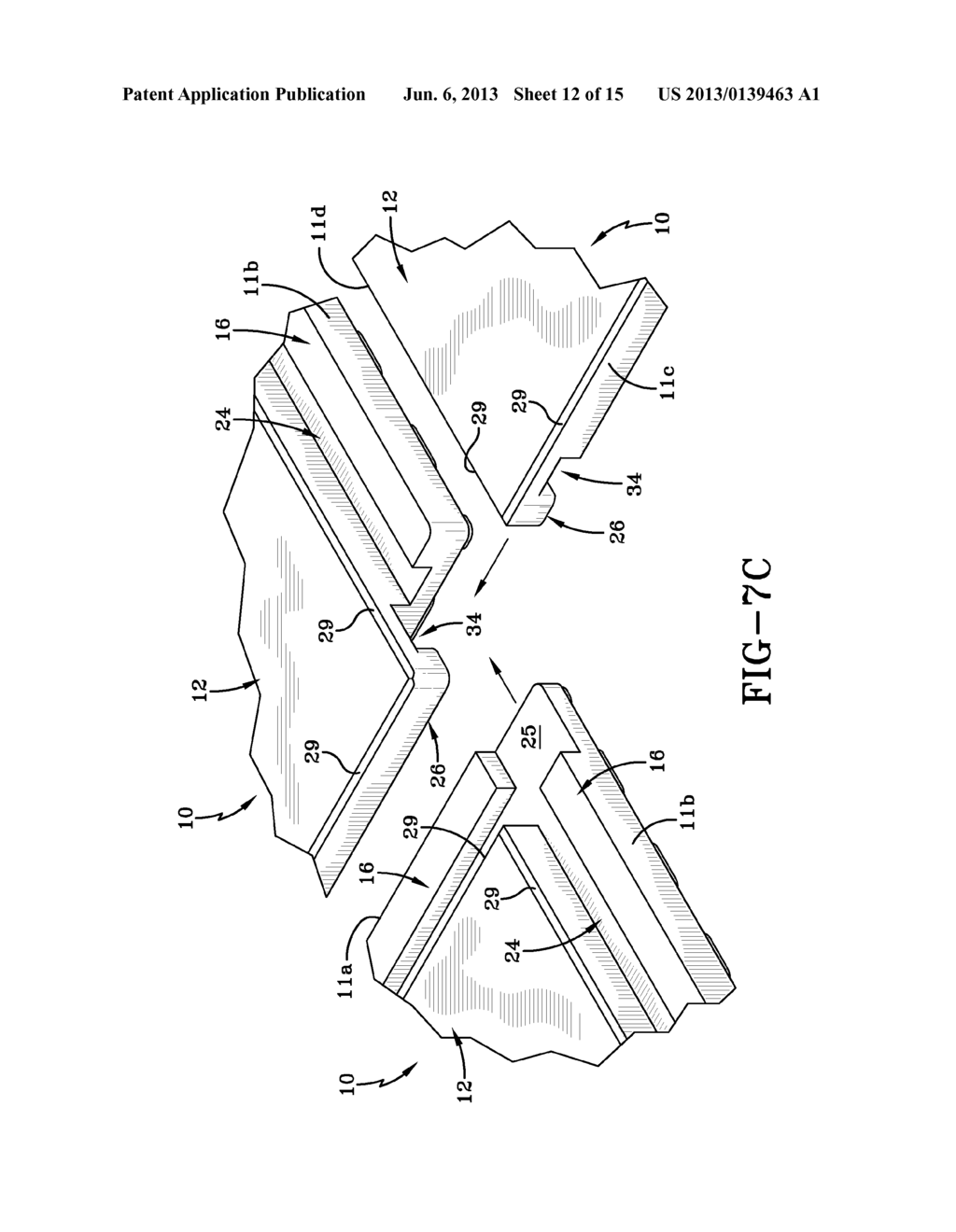 INTERLOCKING FLOOR TILE - diagram, schematic, and image 13