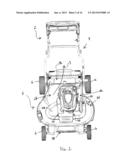 DUAL BLADED WALK POWER MOWER WITH REAR BAGGING MODE diagram and image