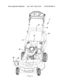DUAL BLADED WALK POWER MOWER WITH REAR BAGGING MODE diagram and image