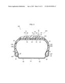 TIRE MANUFACTURING METHOD, TREAD MEMBER AND TIRE diagram and image