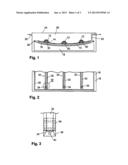 SUPPORTING PROFILED ELEMENT, METHOD FOR PRODUCING A SUPPORTING PROFILED     ELEMENT, AND USE OF SAID SUPPORTING PROFILED ELEMENT IN A METHOD FOR     PRODUCING A REINFORCED VEHICLE FUSELAGE COMPONENT diagram and image