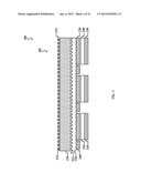 LIGHT EMITTING DIODE WITH IMPROVED LIGHT EXTRACTION EFFICIENCY AND METHODS     OF MANUFACTURING SAME diagram and image