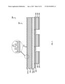 LIGHT EMITTING DIODE WITH IMPROVED LIGHT EXTRACTION EFFICIENCY AND METHODS     OF MANUFACTURING SAME diagram and image