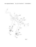 WHEELED CHAIR WITH LEG RESTS diagram and image