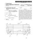 LAMINATED STRUCTURE, A TOUCH DISPLAY HAVING A LAMINATED STRUCTURE, AND A     LAMINATING METHOD THEREOF diagram and image