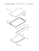 TOUCH SENSITIVE DISPLAY MODULE AND ELECTRONIC DEVICE USING THE SAME diagram and image