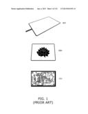 LIGHT-BASED TOUCH SURFACE WITH CURVED BORDERS AND SLOPING BEZEL diagram and image