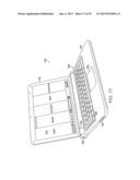 PORTABLE COMPUTER WITH MULTIPLE DISPLAY CONFIGURATIONS diagram and image