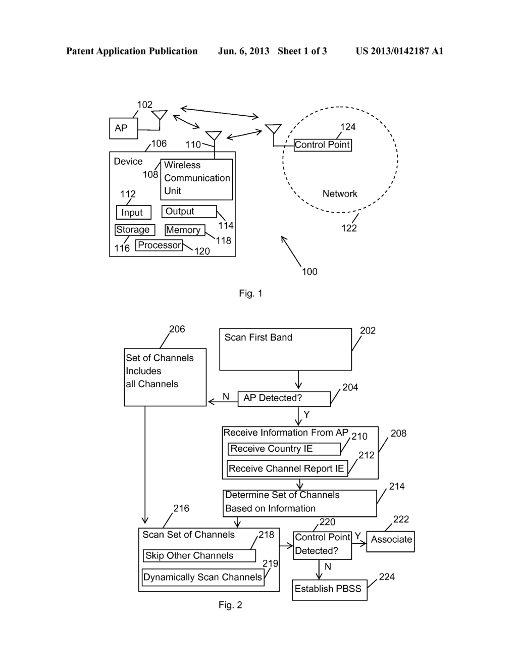 DEVICE, SYSTEM AND METHOD OF SCANNING A WIRELESS COMMUNICATION FREQUENCY     BAND - diagram, schematic, and image 02