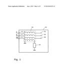 DEVICE FOR DETERMINING A COMMON-MODE SIGNAL IN A POWER LINE COMMUNICATION     NETWORK diagram and image