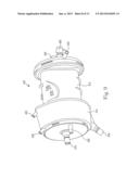 OXYGENATOR WITH INTEGRATED ARTERIAL FILTER INCLUDING FILTER FRAME diagram and image