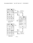 LOCK SCREENS TO ACCESS WORK ENVIRONMENTS ON A PERSONAL MOBILE DEVICE diagram and image