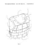 Impact Dampening Aquatic Sport Vest diagram and image