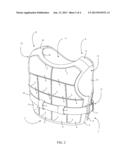 Impact Dampening Aquatic Sport Vest diagram and image