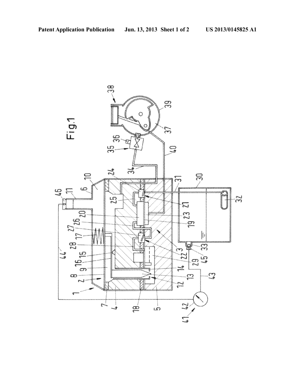 METHOD FOR LEAK-TESTING AND DEVICE FOR CARRYING OUT THE METHOD - diagram, schematic, and image 02