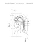 INTAKE SYSTEM OF VEHICLE ENGINE INSTALLED IN ENGINE COMPARTMENT diagram and image